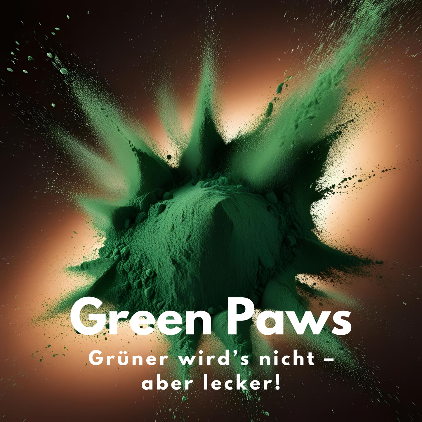 Green Paws - Hundeleckerlis aus Spirulinapulver & Petersilie