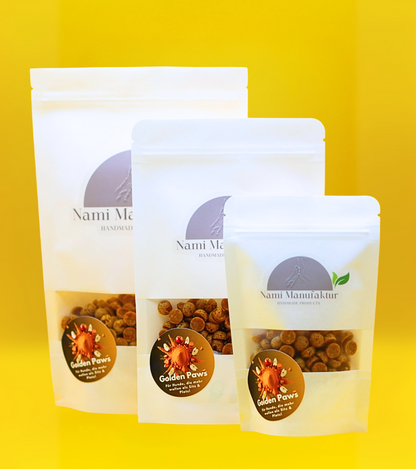 Golden Paws - Hundekekse mit Kurkuma und Apfel