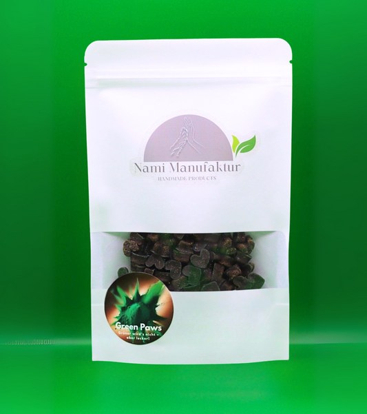 Green Paws - Hundeleckerlis aus Spirulinapulver & Petersilie