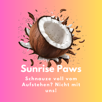 Sunrise Paws - Hundekekse mit Kokosnuss und Chiasamen